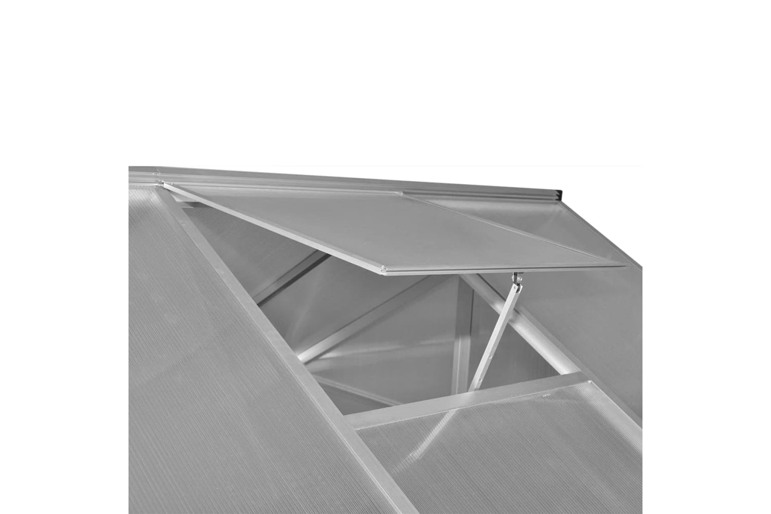 Vidaxl Greenhouse Reinforced Aluminium 3.46 MÂ²-6