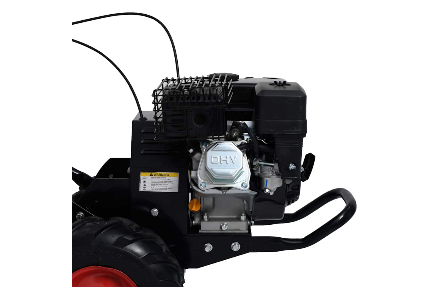 Vidaxl Petrol Tiller 6.5 Hp 196 Cc-8