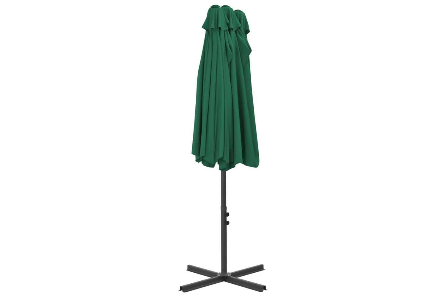vidaXL 44867 Outdoor Parasol With Aluminium Pole 460x270cm Green-5