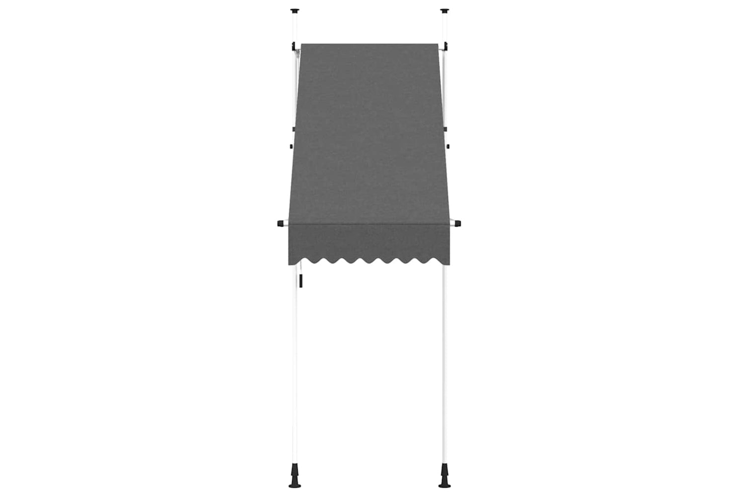 vidaXL 145832 Manual Retractable Awning 100cm Anthracite-2
