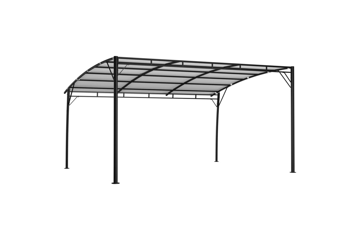 Vidaxl 47976 Garden Sunshade Awning 4x3x2.55 M Cream-4