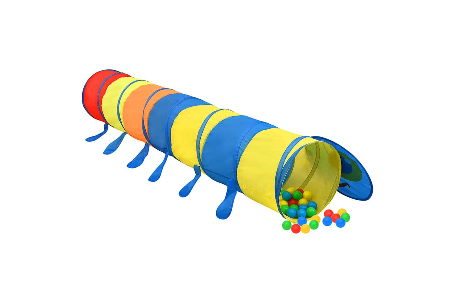Vidaxl Children Play Tunnel Multicolour 245 Cm Polyester-4