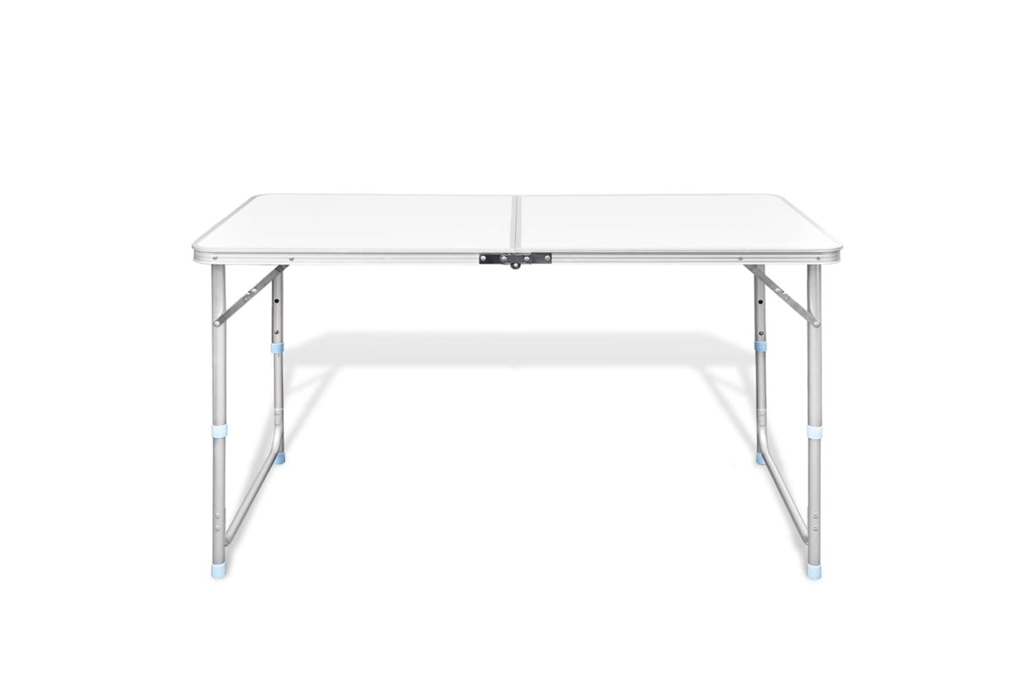 vidaXL 41325 Foldable Camping Table Height Adjustable Aluminium 120 X 60cm-2