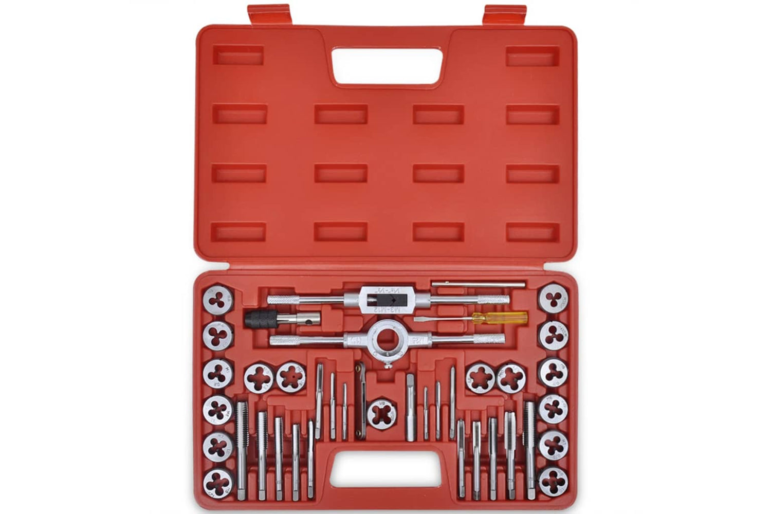 Vidaxl 210318 40 Pcs Tap And Die Set-2