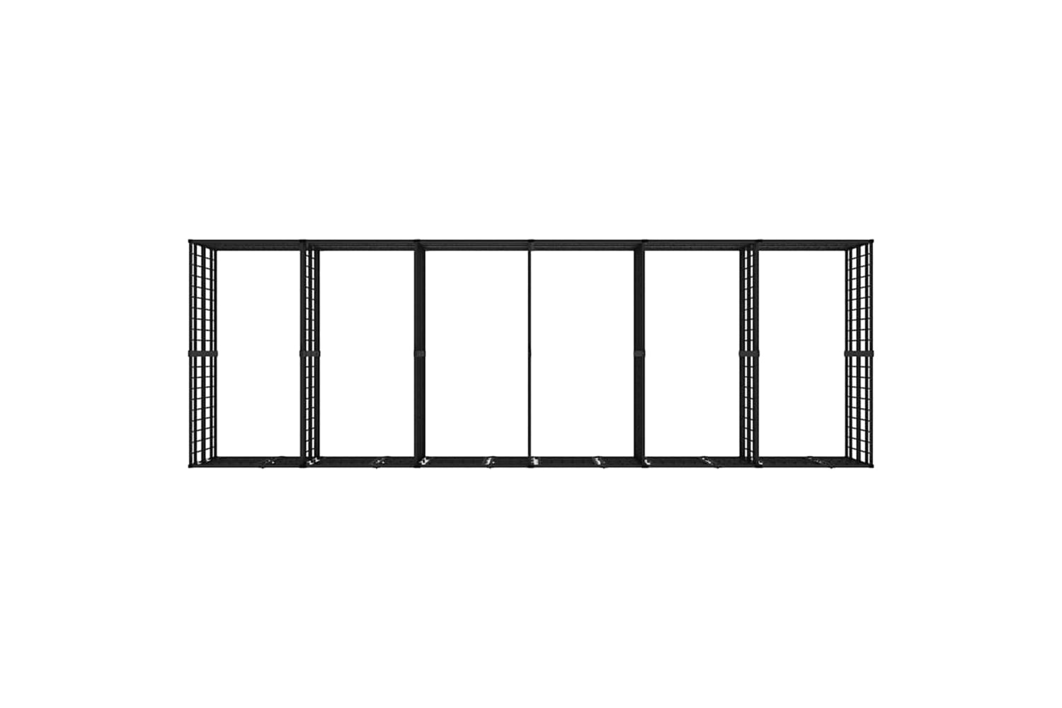 Vidaxl 3097941 Outdoor Dog Kennel Steel 11.06 M2-7