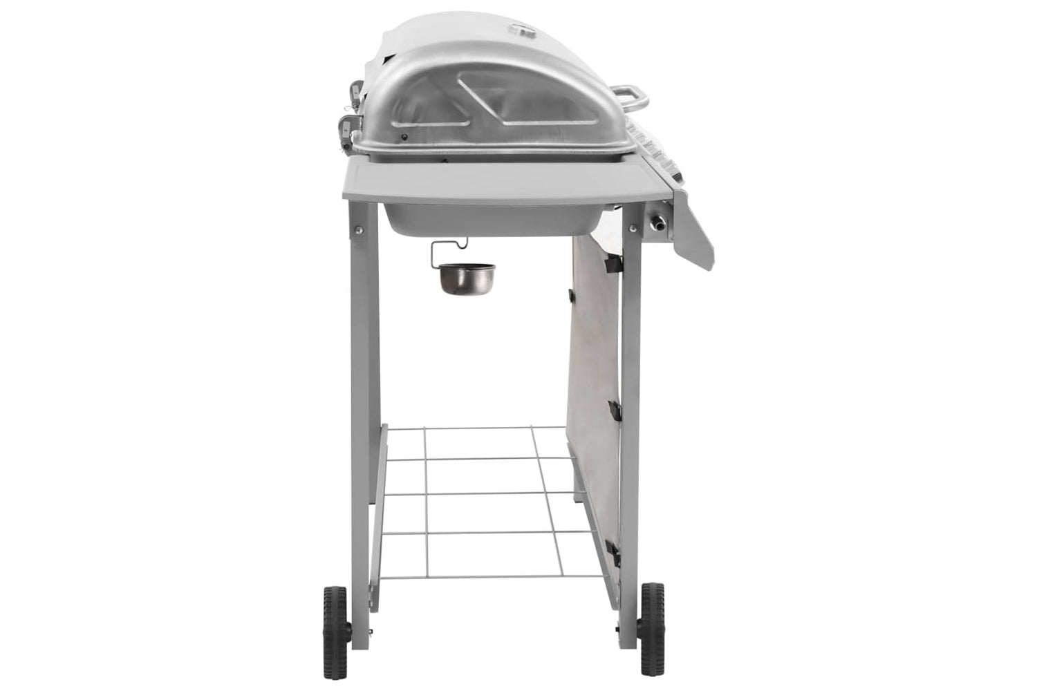 Vidaxl 3053632 Gas Bbq Grill With 6 Burners Silver-4
