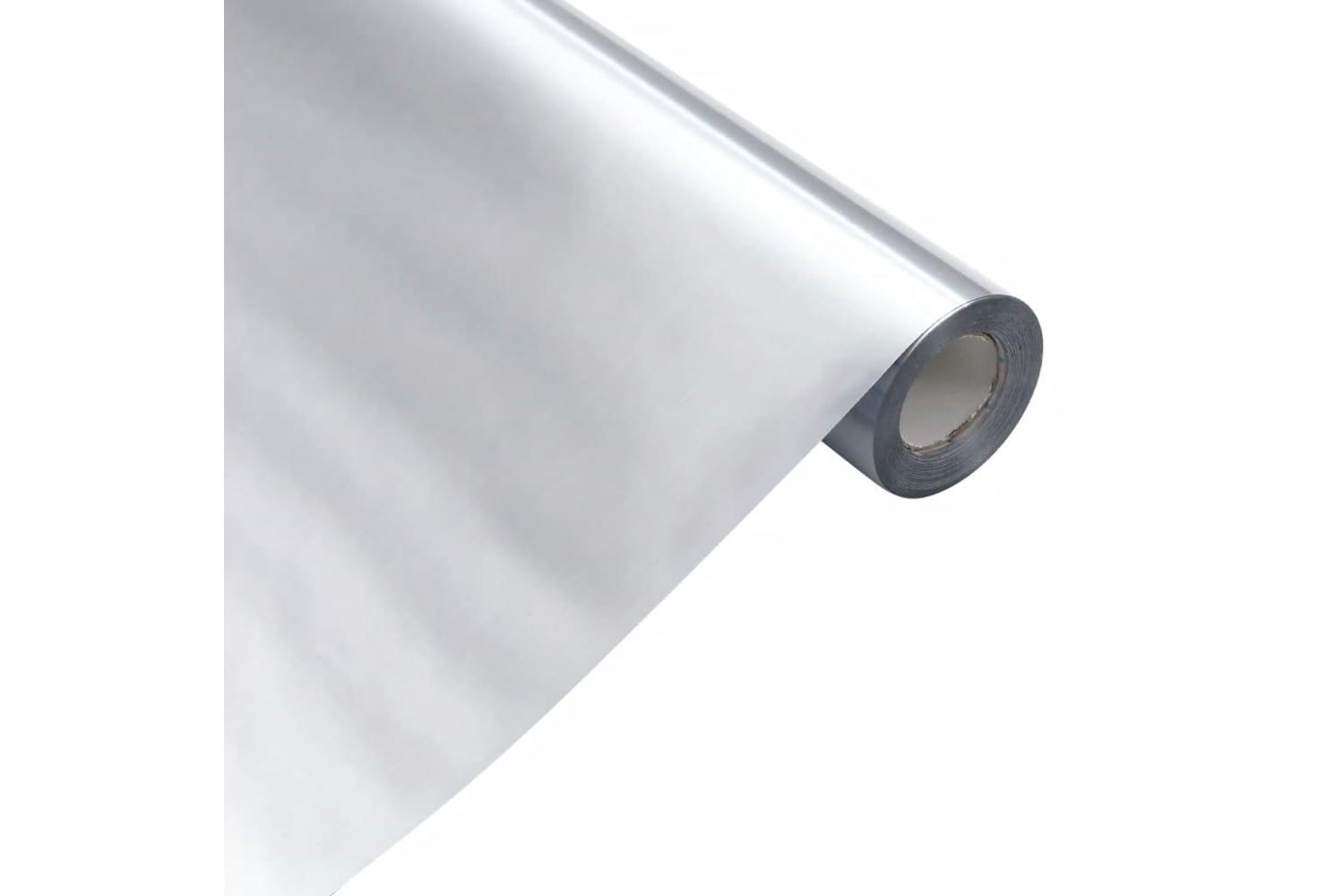 vidaXL 3206491 Furniture Stickers Self-adhesive Silver 90x500cm Pet-6