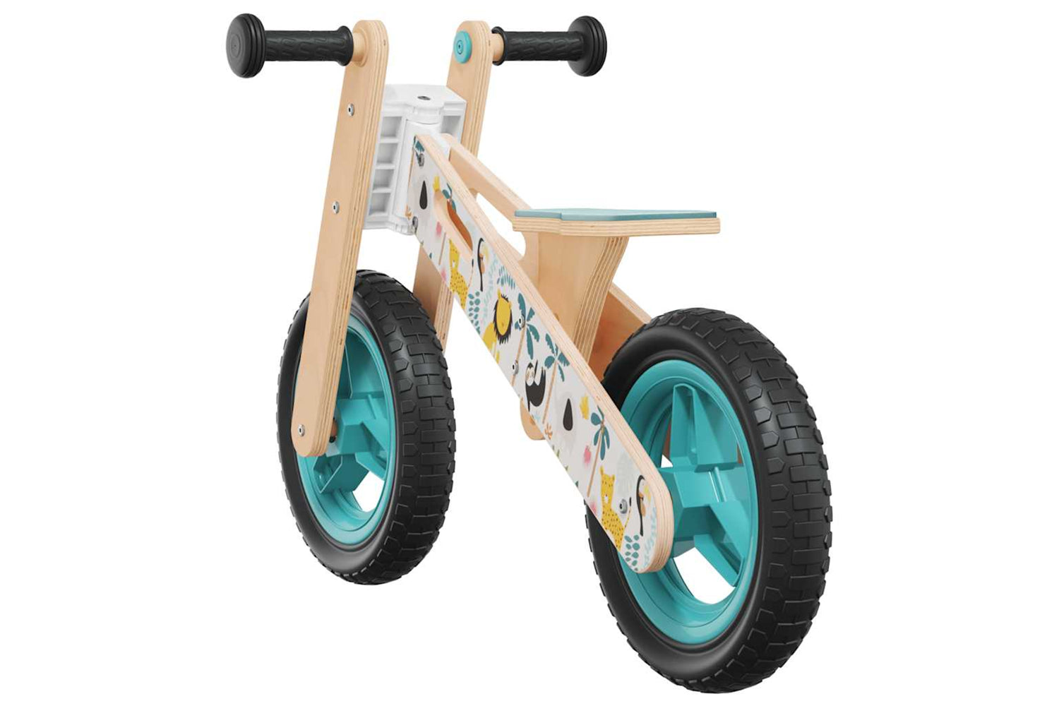 Vidaxl Balance Bike For Children Blue Printed-4