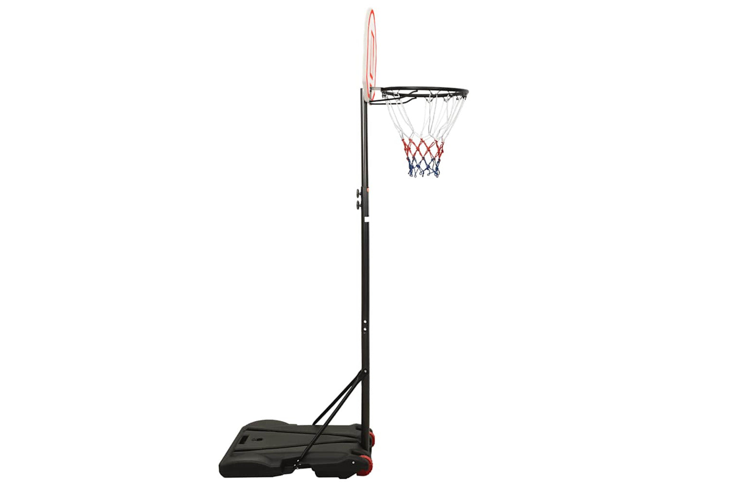 Vidaxl Basketball Stand White 216-250 Cm Polyethene-3