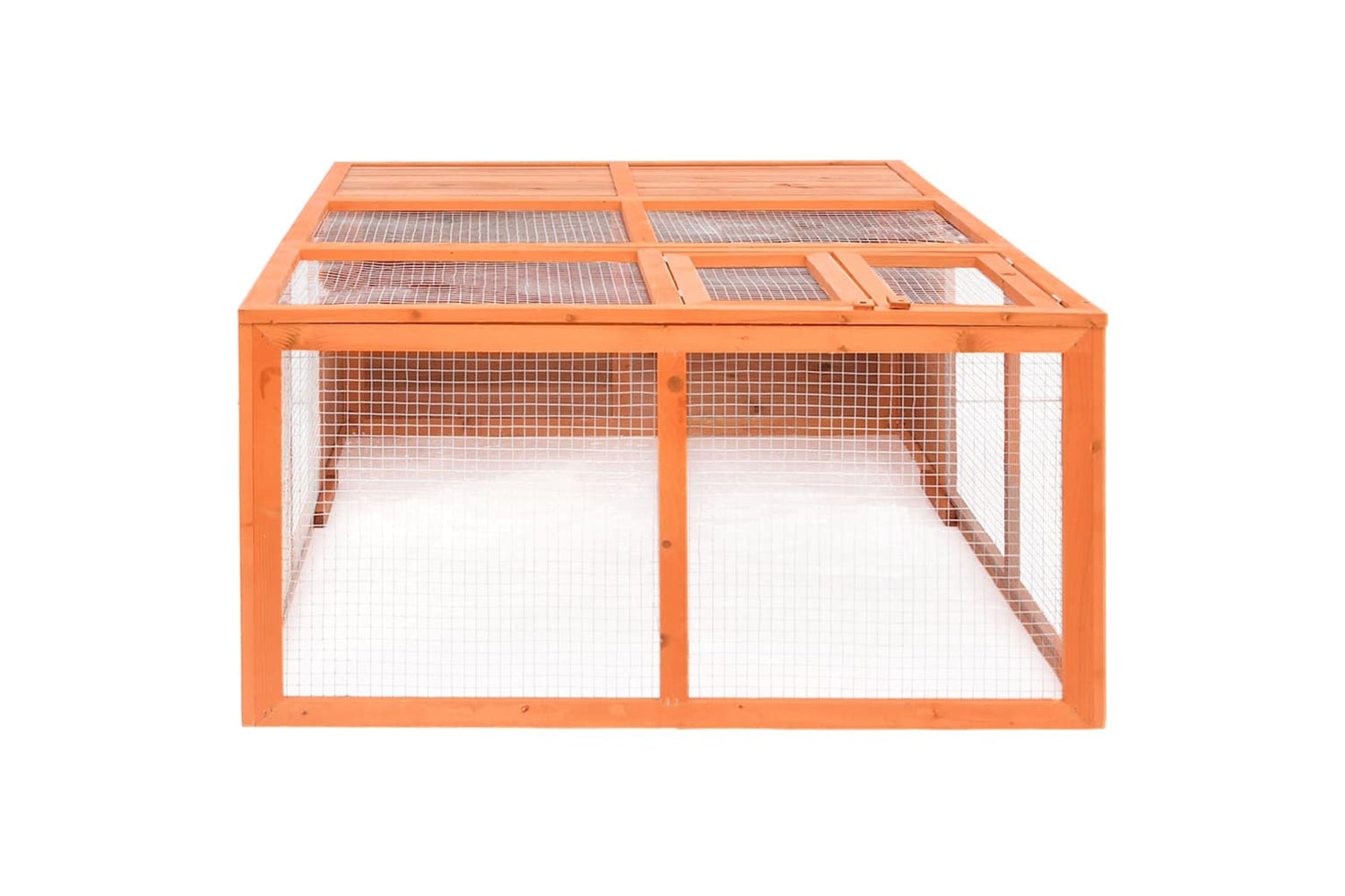 vidaXL 171452 Garden Animal Cage 150x100x50cm Solid Firwood-4
