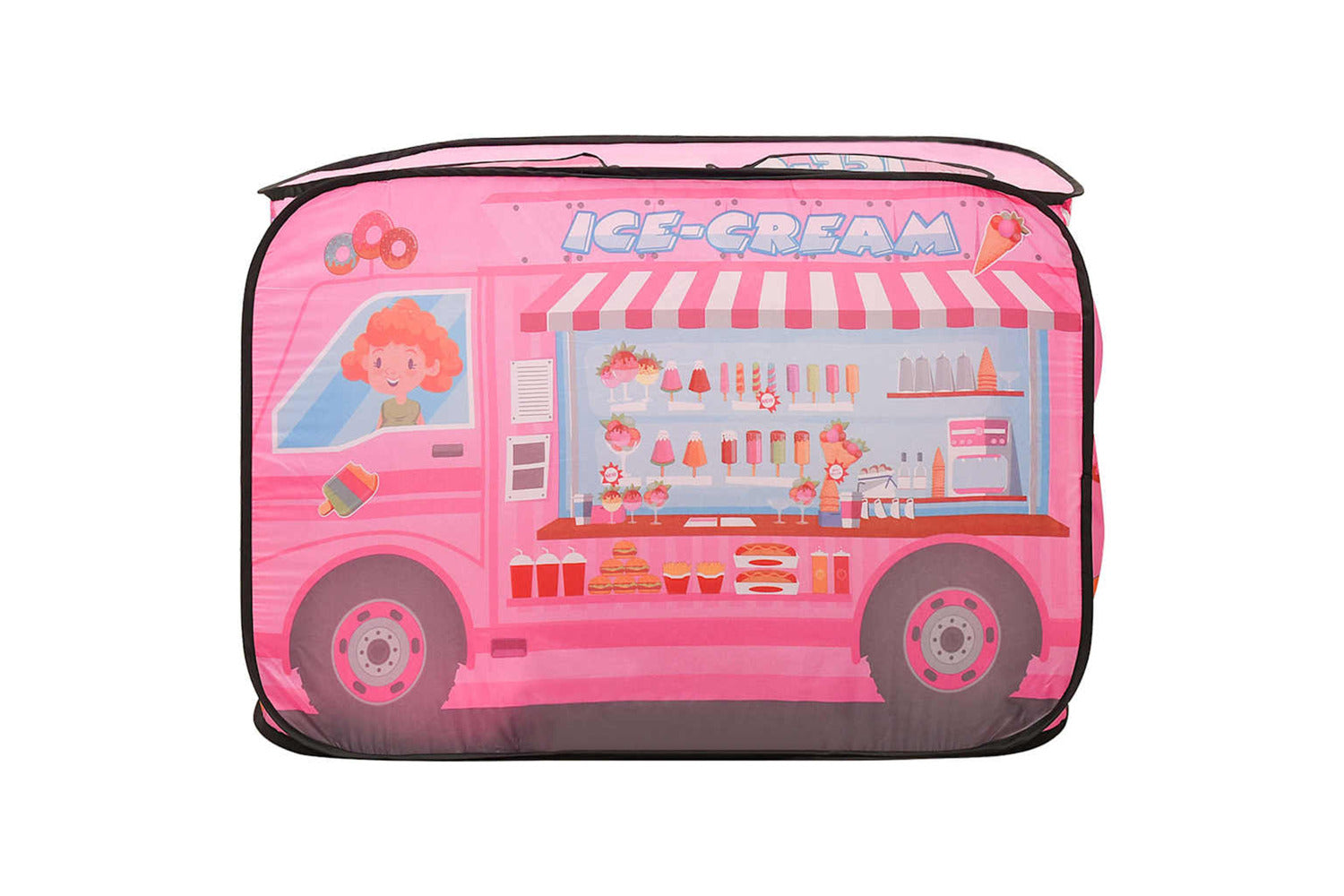 Vidaxl Children Play Tent Pink 70x112x70 Cm-5