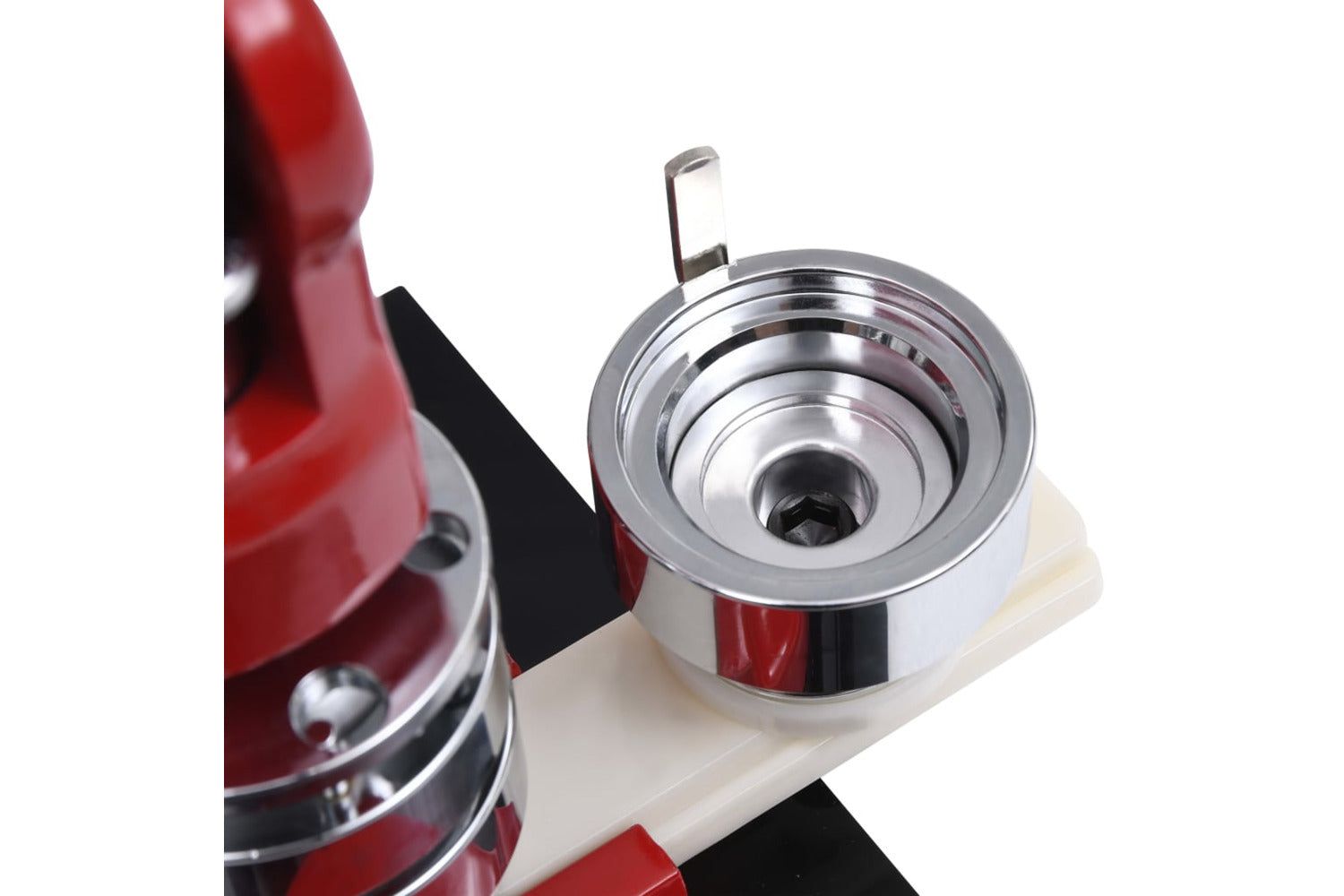 vidaXL 30148 Badge Maker Machine With Circle Cutter 44mm-6