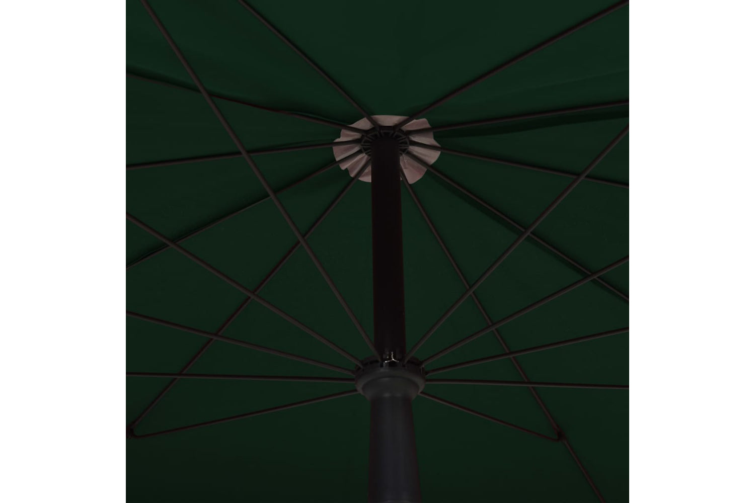 vidaXL 315552 Garden Parasol With Pole 200x130cm Green-5