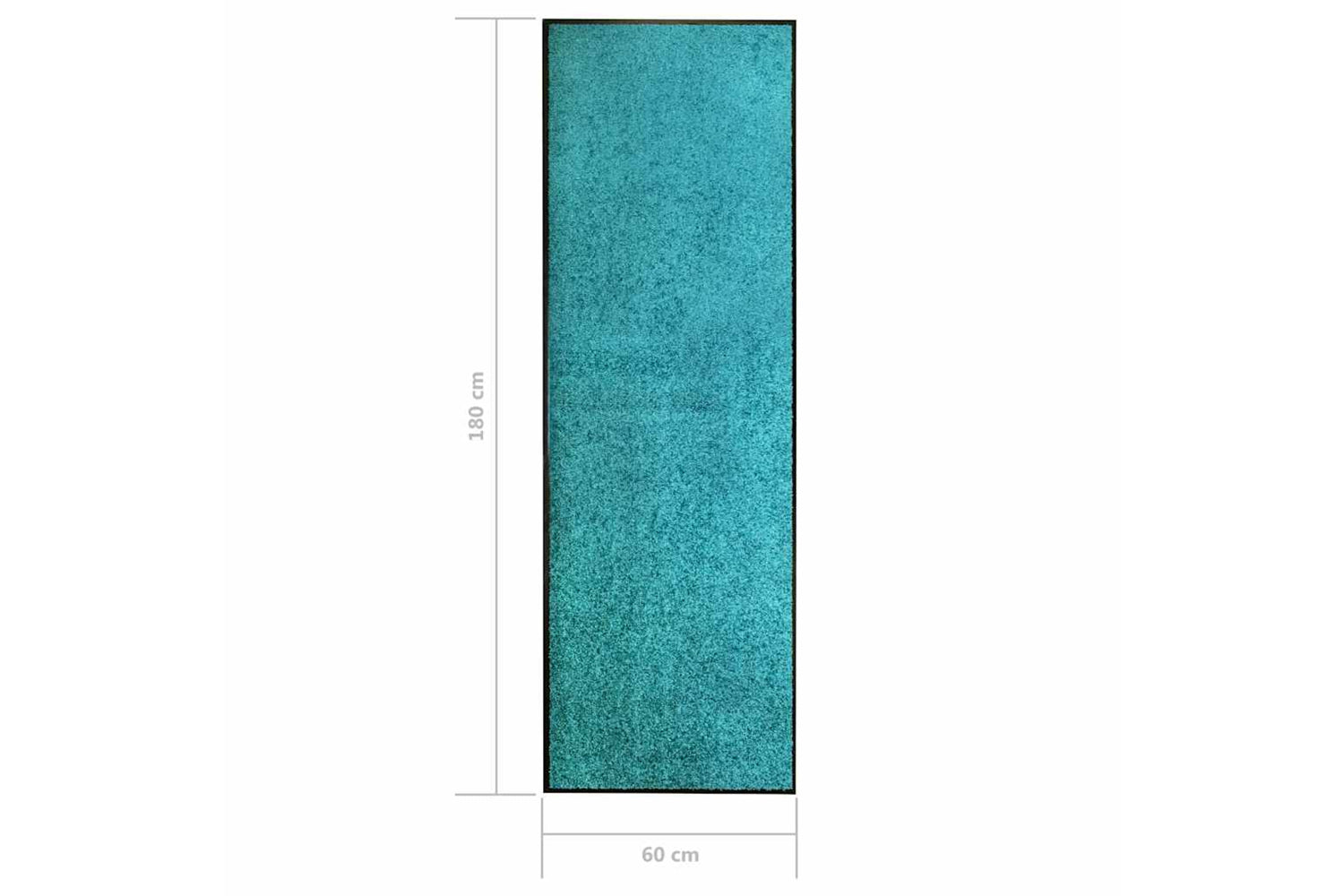vidaXL 323459 Doormat Washable Cyan 60x180cm-6