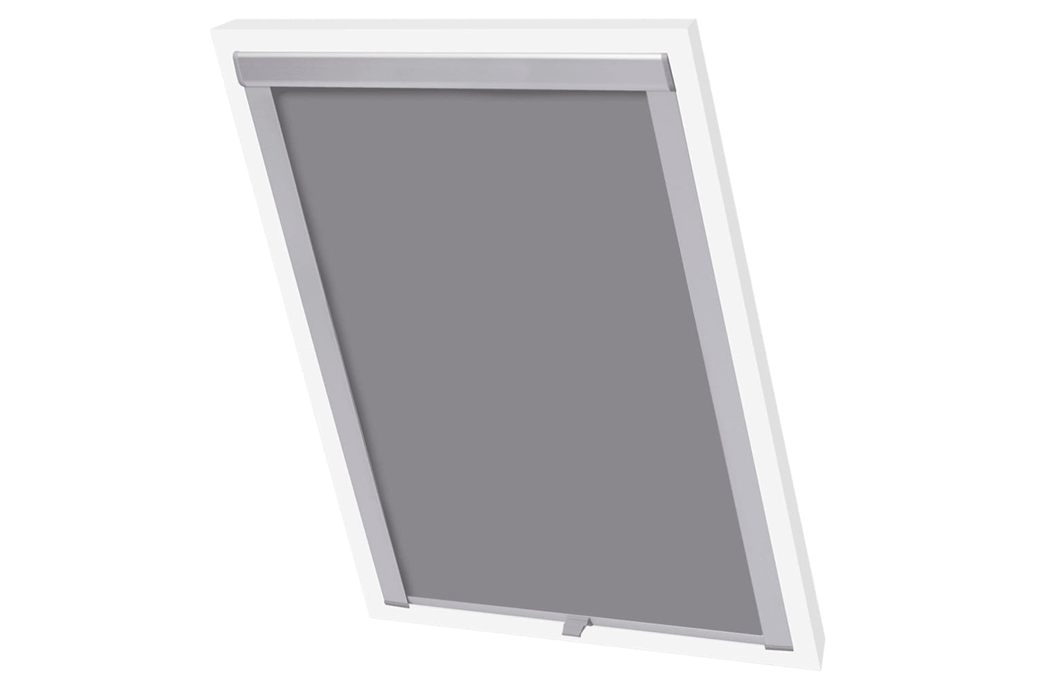Vidaxl Blackout Roller Blind Grey Pk08-2