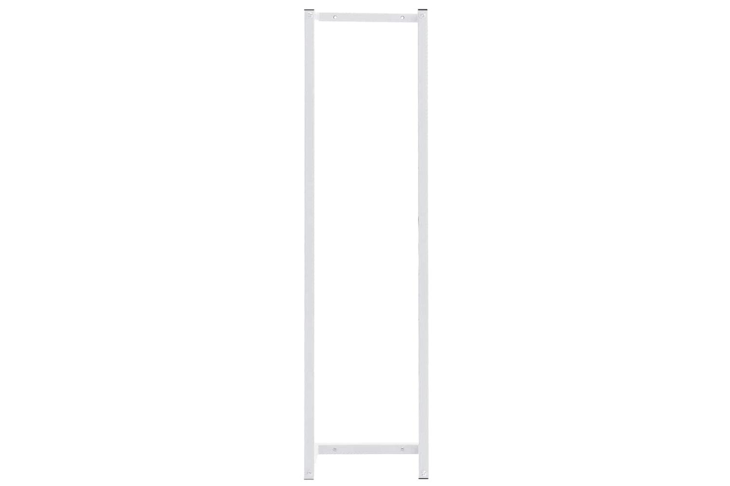 vidaXL 336117 Towel Rack White 25x20x95cm Steel-3