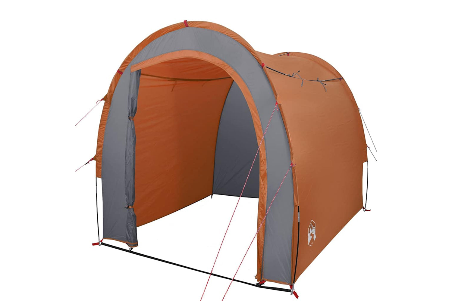 Vidaxl Storage Tent Grey And Orange Waterproof-3