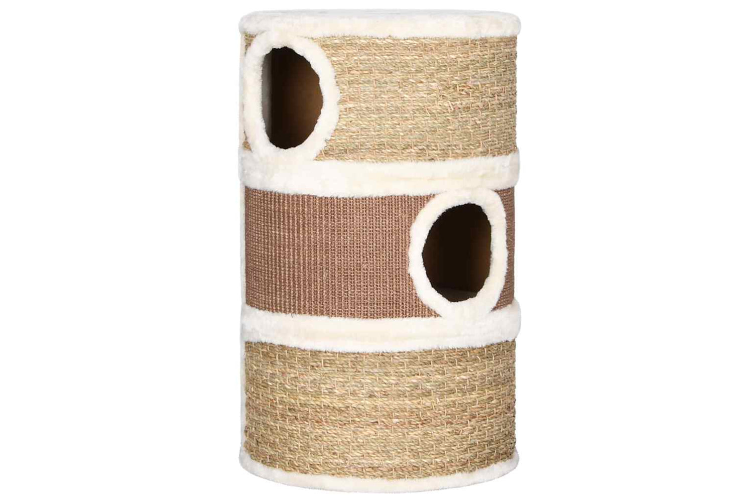 Vidaxl Cat Scratching Barrel 60 Cm Seagrass-2