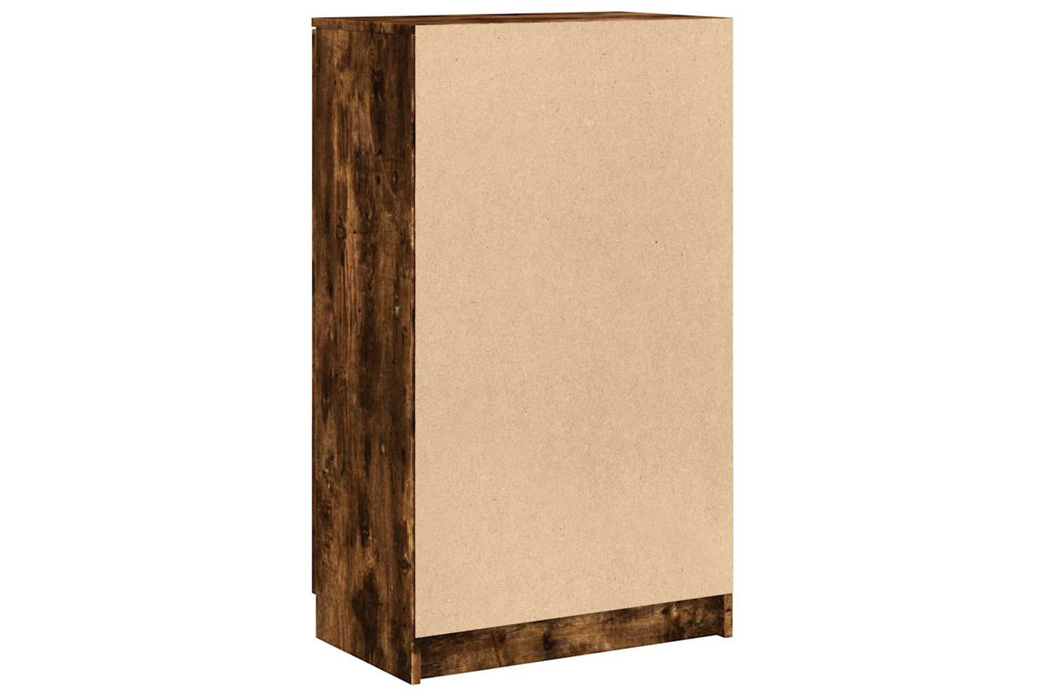 Vidaxl 817108 Shoe Cabinet Smoked Oak 59x35x100 Cm Engineered Wood-5