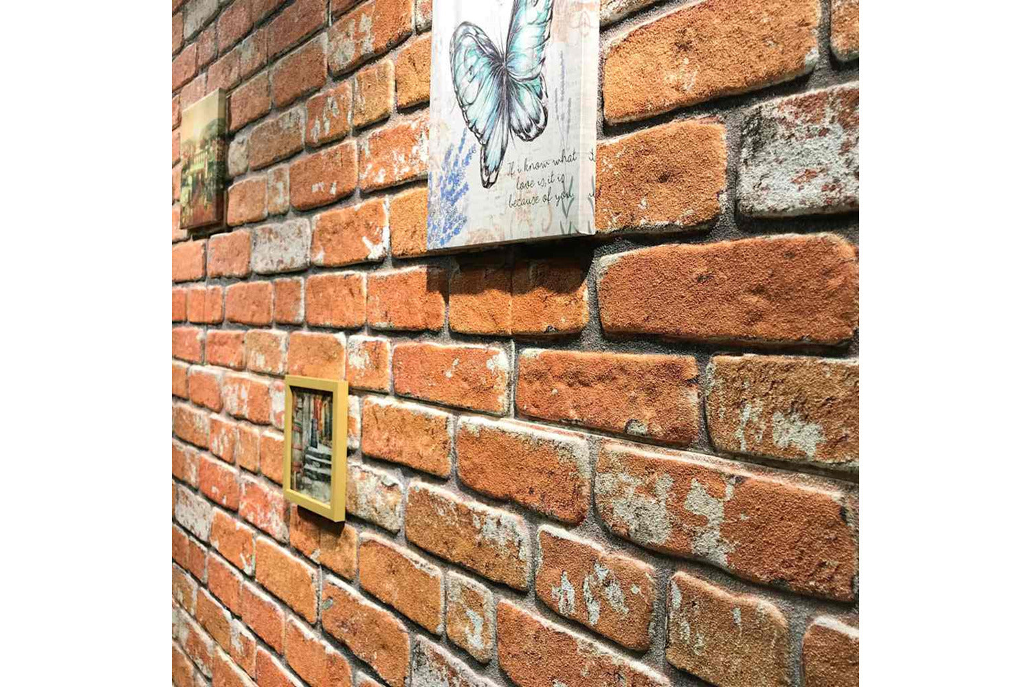 Vidaxl 3d Wall Panels With Light Brown Brick Design 10 Pcs Eps-4