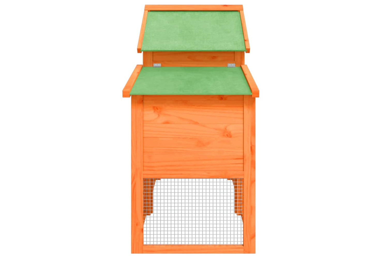 vidaXL 172228 Chicken Coop Brown 186.5x58.5x113cm Solid Wood Pine-5