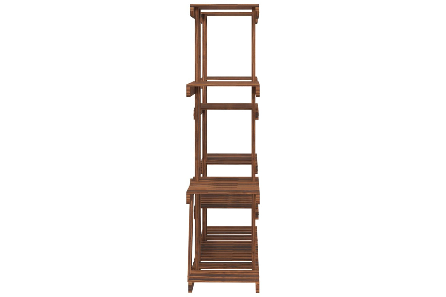 vidaXL 362857 Flower Stand 110x25x110.5cm Solid Wood Fir-4