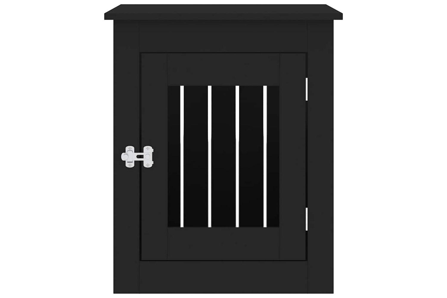 vidaXL 838317 Dog Crate Furniture Black 55x75x65cm Engineered Wood-6