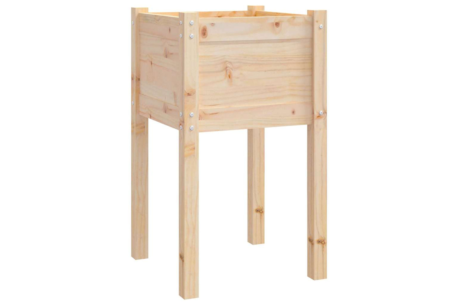 vidaXL 810790 Garden Planters 2 Pcs 40x40x70cm Solid Pinewood-3