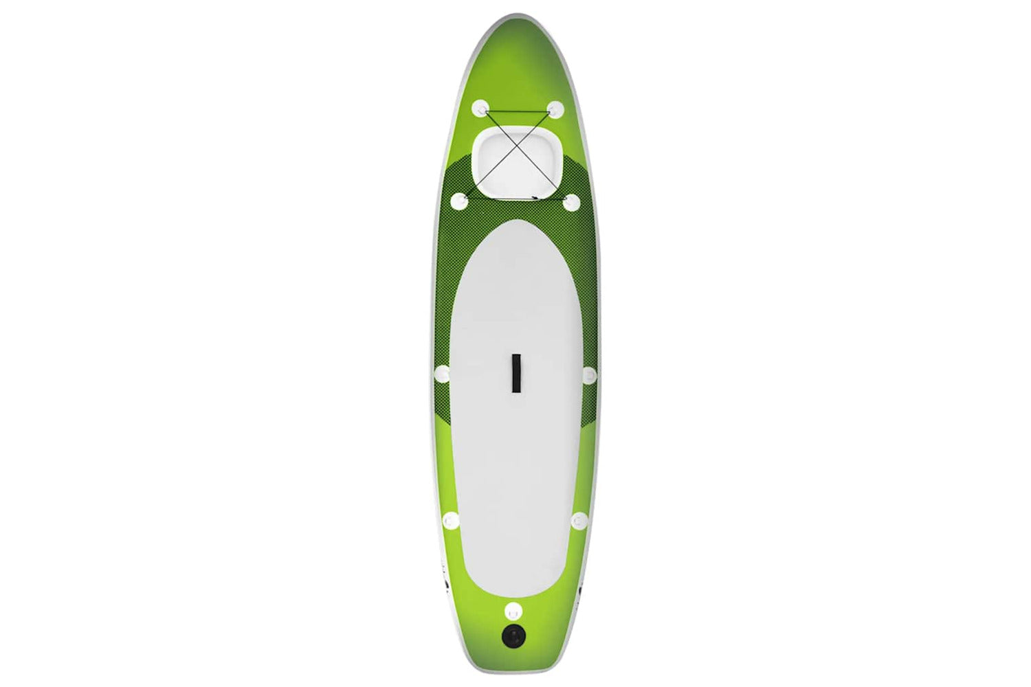 Vidaxl Inflatable Stand Up Paddle Board Set Green 300x76x10 Cm-3