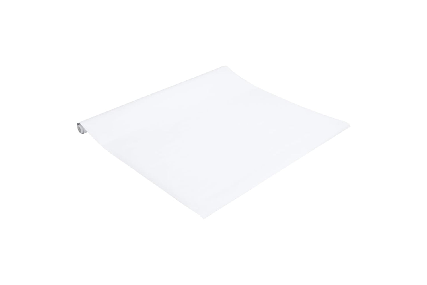 vidaXL 155771 Furniture Sticker Self-adhesive Matte White 90x500cm Pvc-3