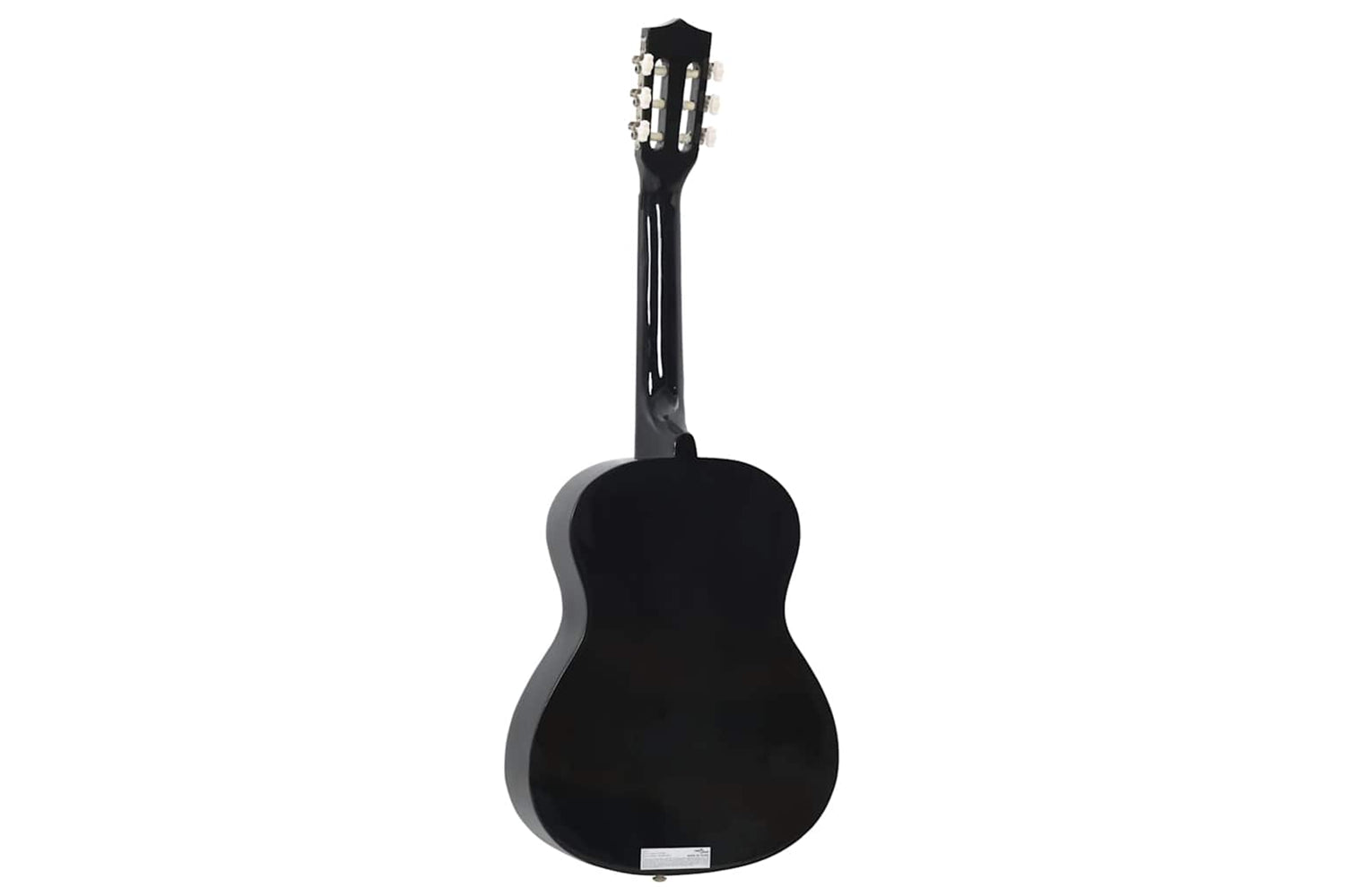 Vidaxl 8 Piece Classical Guitar Beginner Set Black 3/4 36"-6