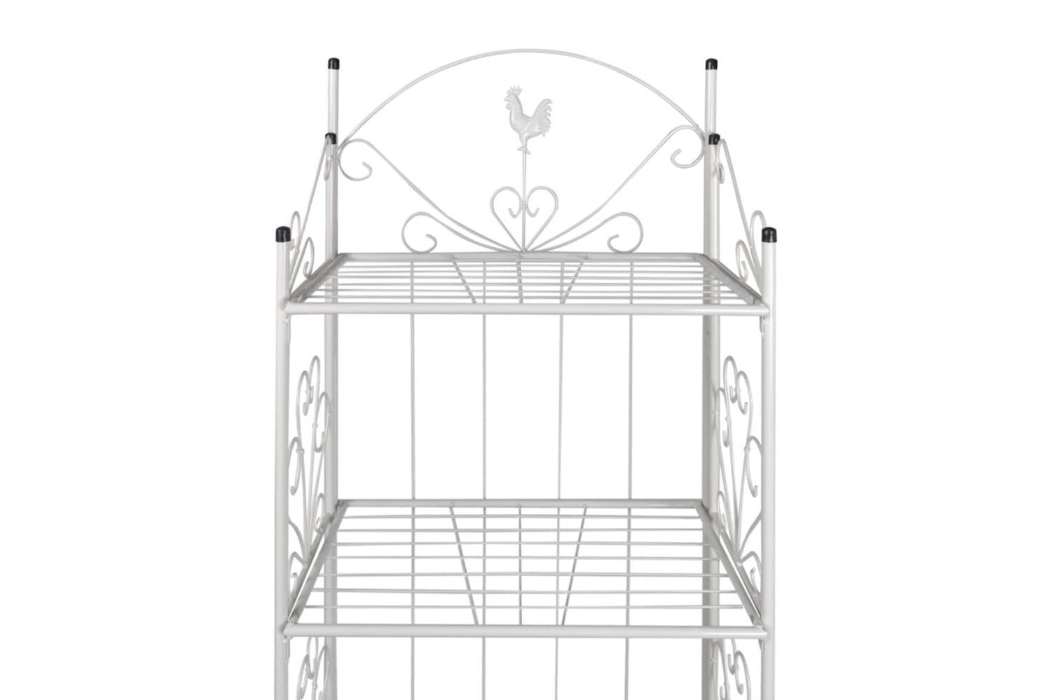 Vidaxl 40781 Plant Rack Square White-3