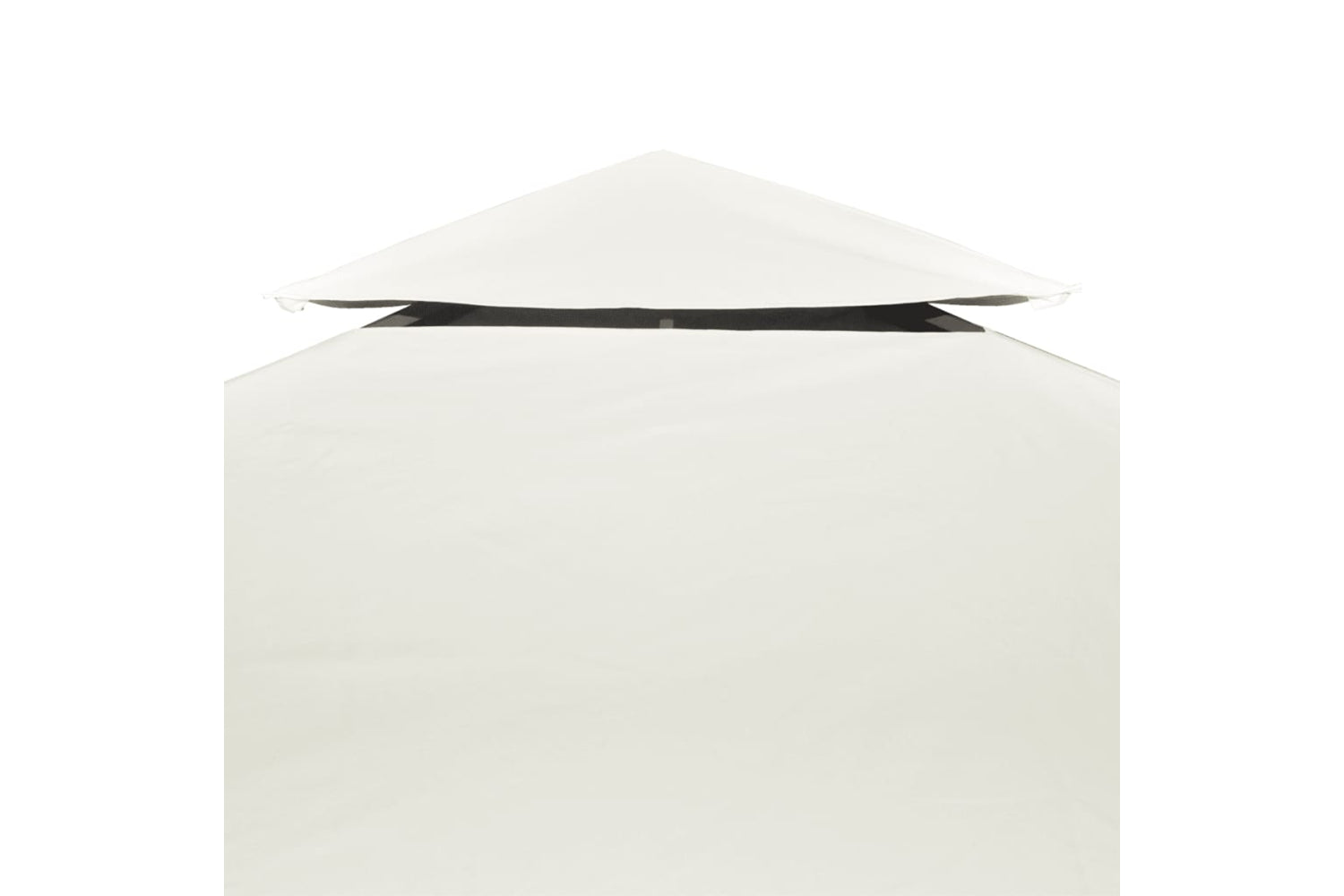 Vidaxl Gazebo Cover Canopy Replacement 310 G / M2 Cream White 3 X 4 M-3