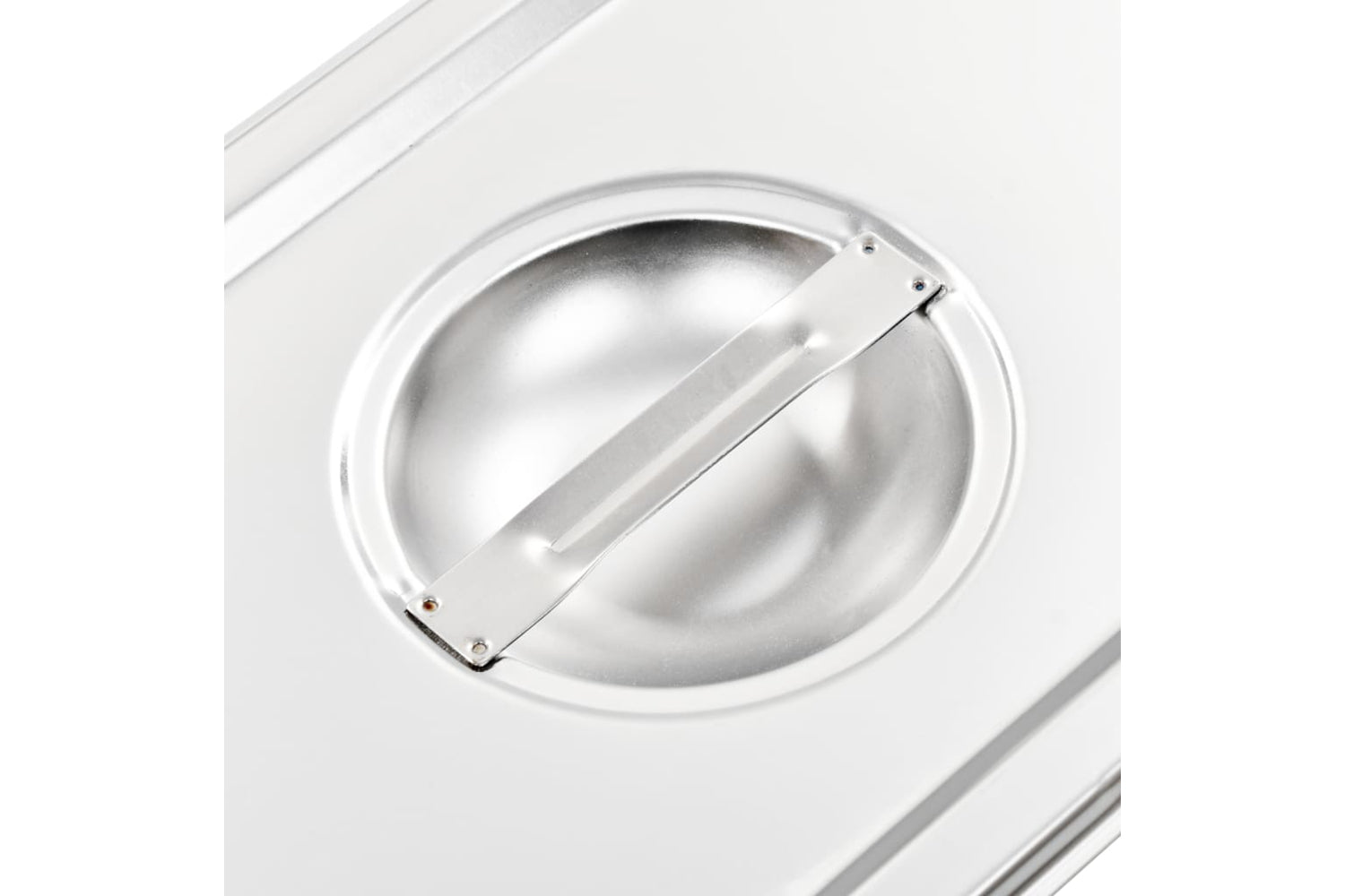 Vidaxl 50898 Lids For Gn 1/3 Pan 4 Pcs Stainless Steel-5