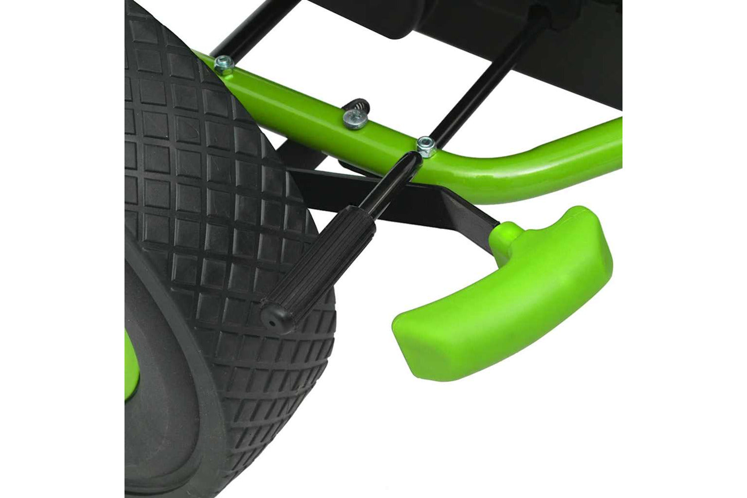 Vidaxl Pedal Go Kart with Adjustable Seat | Green-5