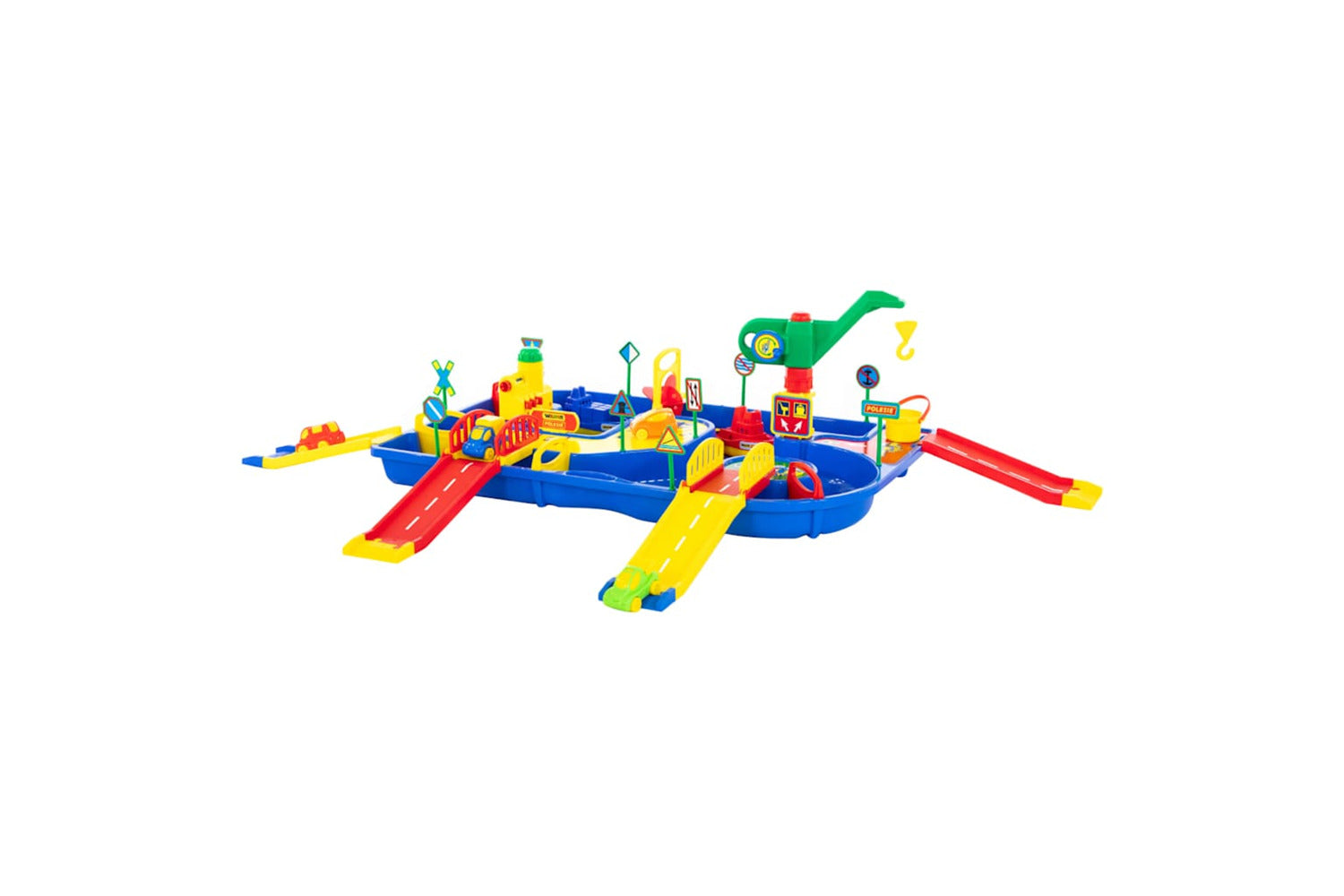 Polesie Wader 9 Piece Water System Set With Ramps 152x92x35 Cm Pp-5