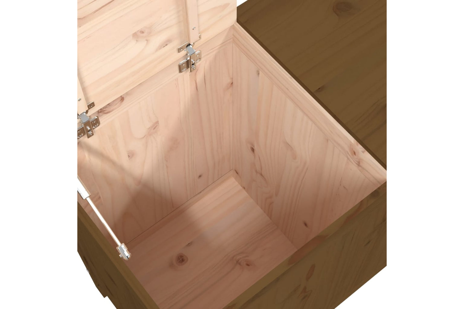 vidaXL 823582 Laundry Box Honey Brown 88.5x44x76cm Solid Wood Pine-7