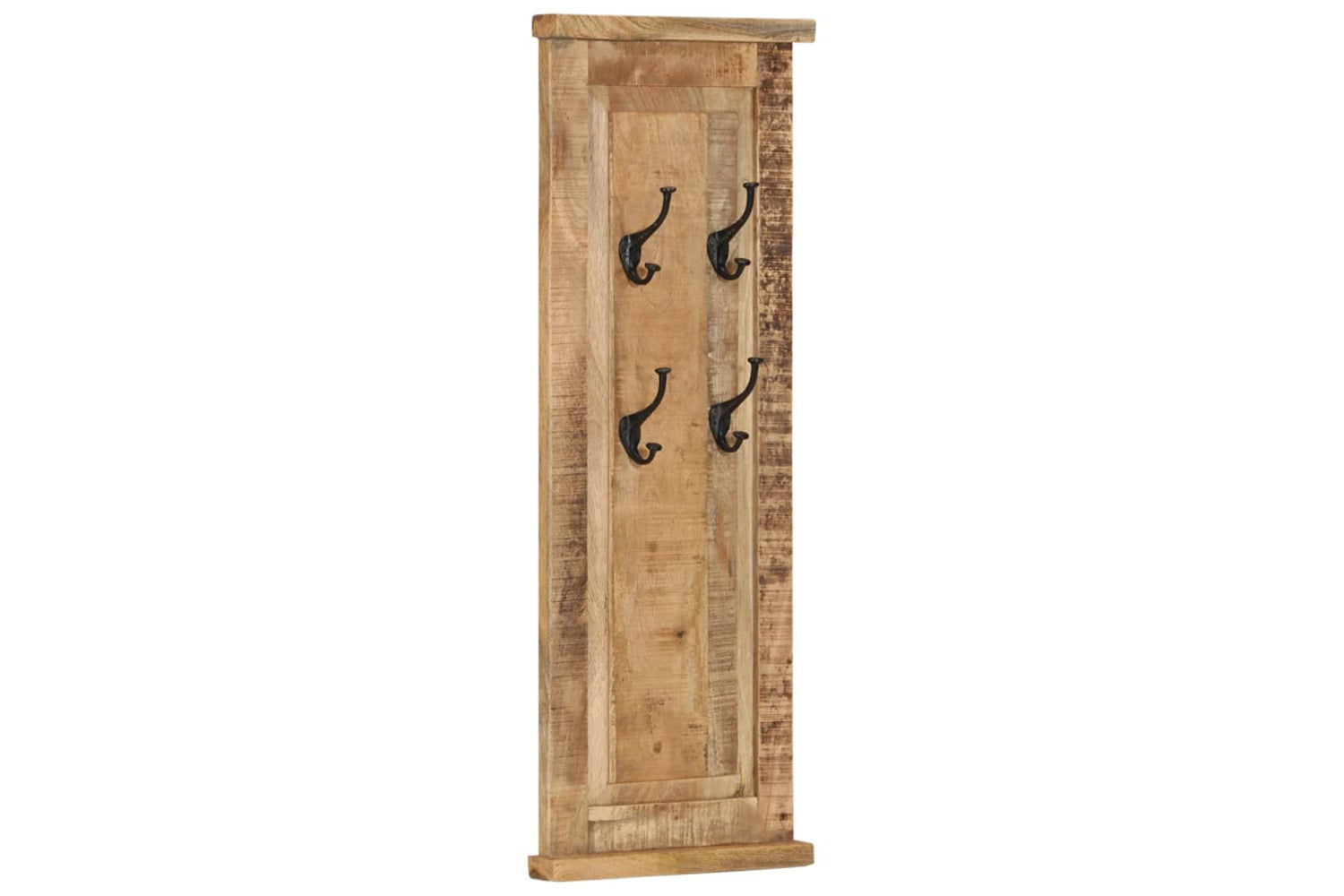 vidaXL 337853 Coat Racks 2 Pcs Solid Wood Mango 38x100cm-2