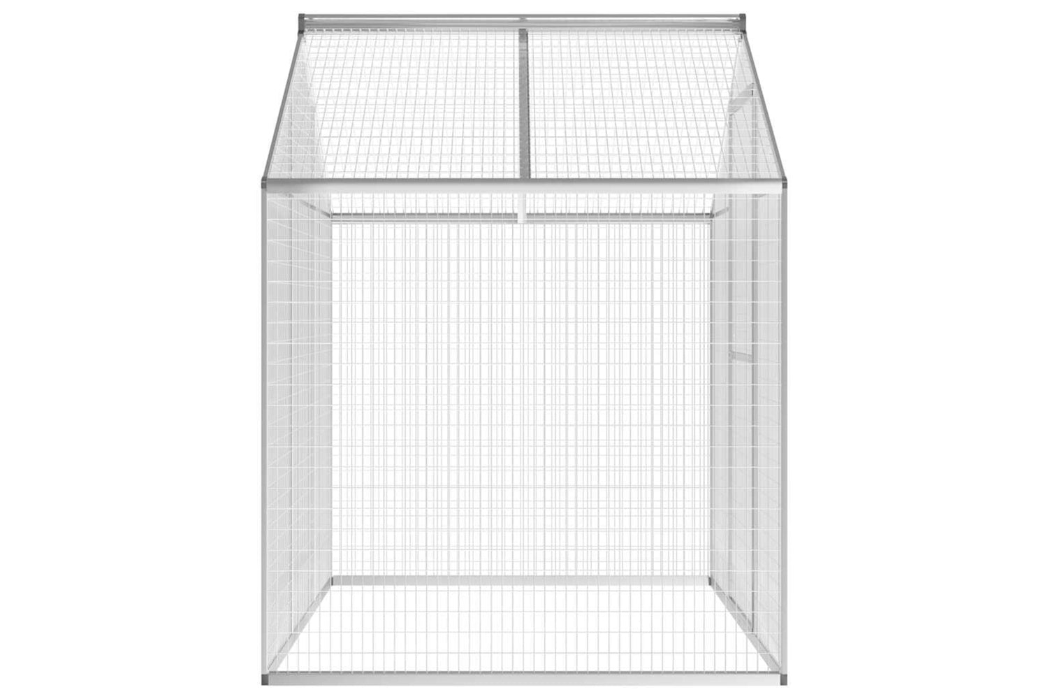 Vidaxl Outdoor Aviary Aluminium 178x122x194 Cm-4