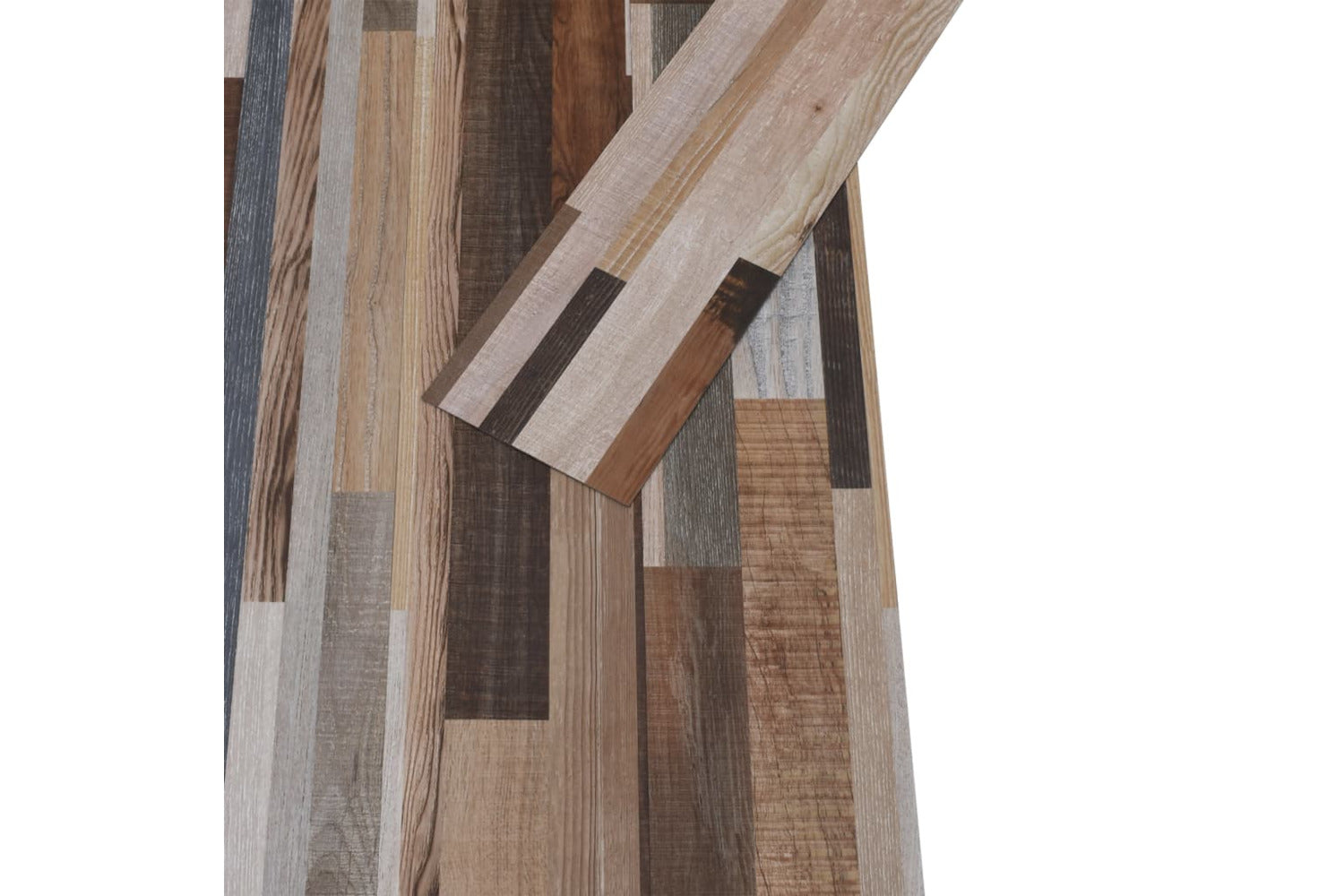 Vidaxl Pvc Flooring Planks 5.02 MÂ² 2 Mm Self-adhesive Multicolour-3
