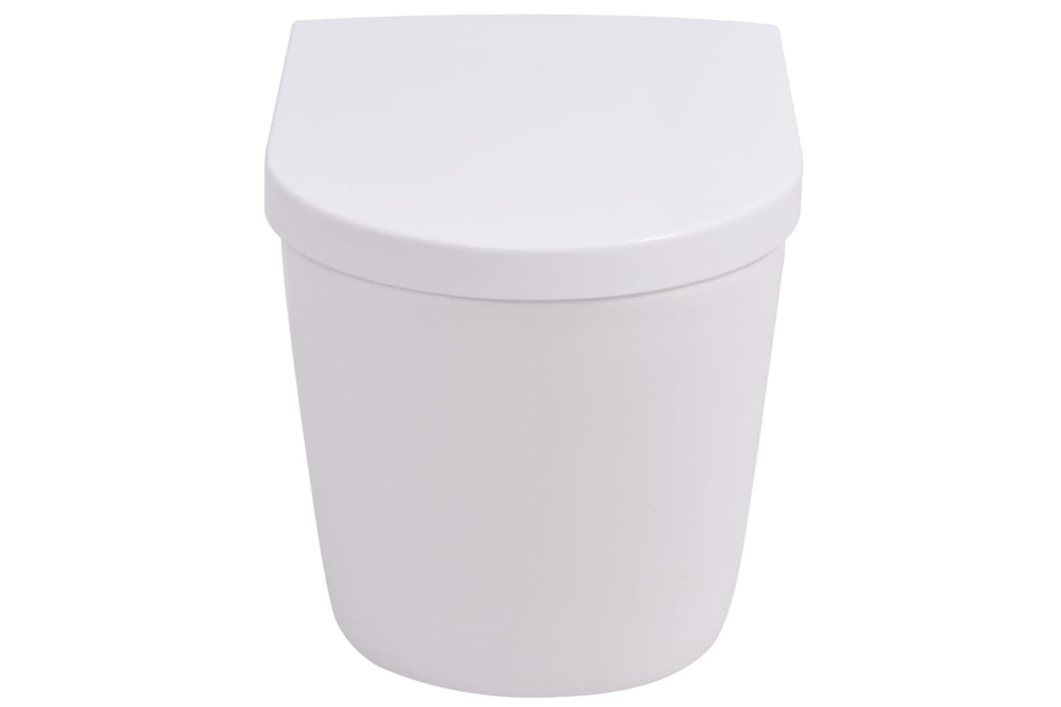 Vidaxl 244270 Wall Hung Toilet Ceramic White-4