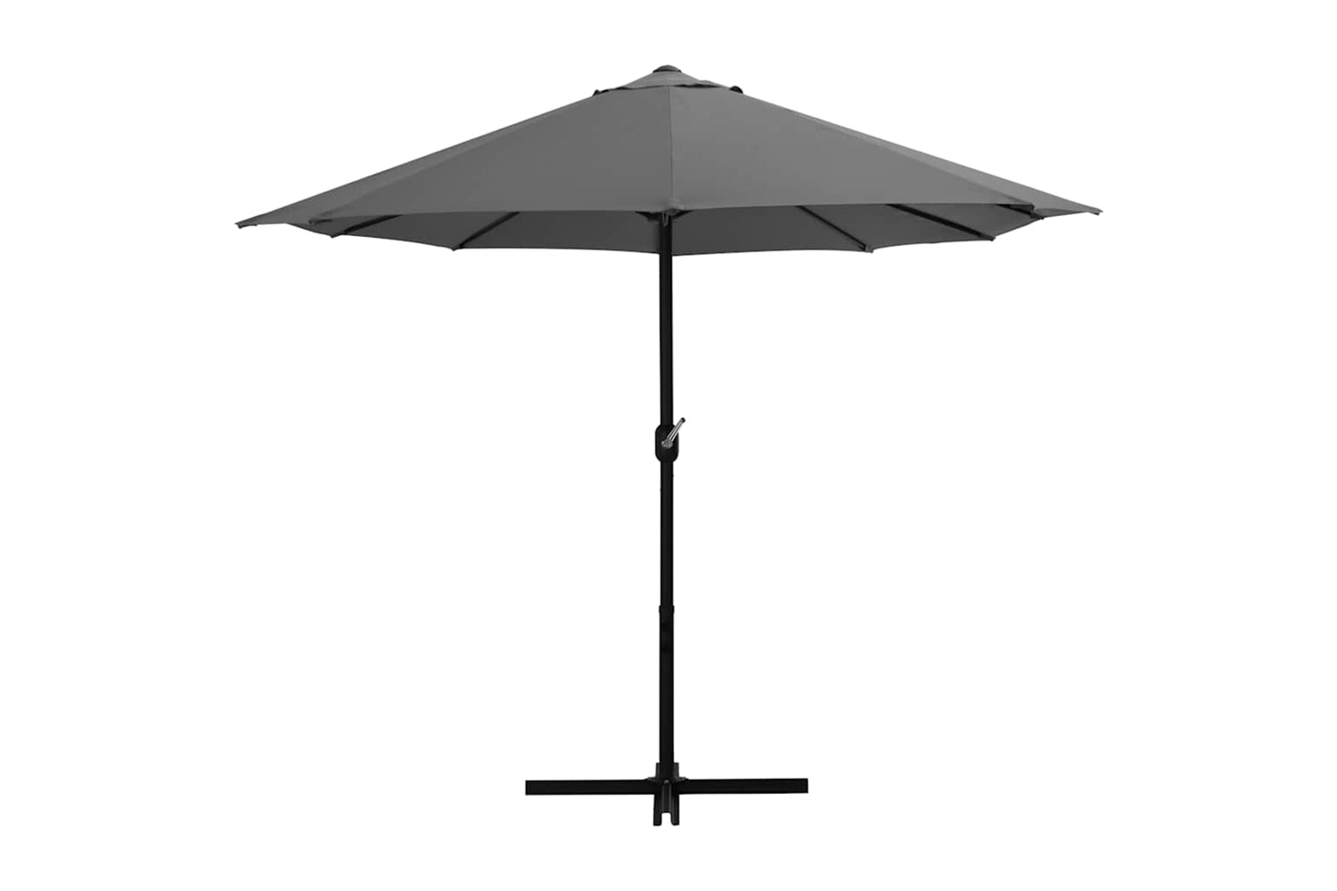 vidaXL 44869 Outdoor Parasol With Aluminium Pole 460x270cm Anthracite-3