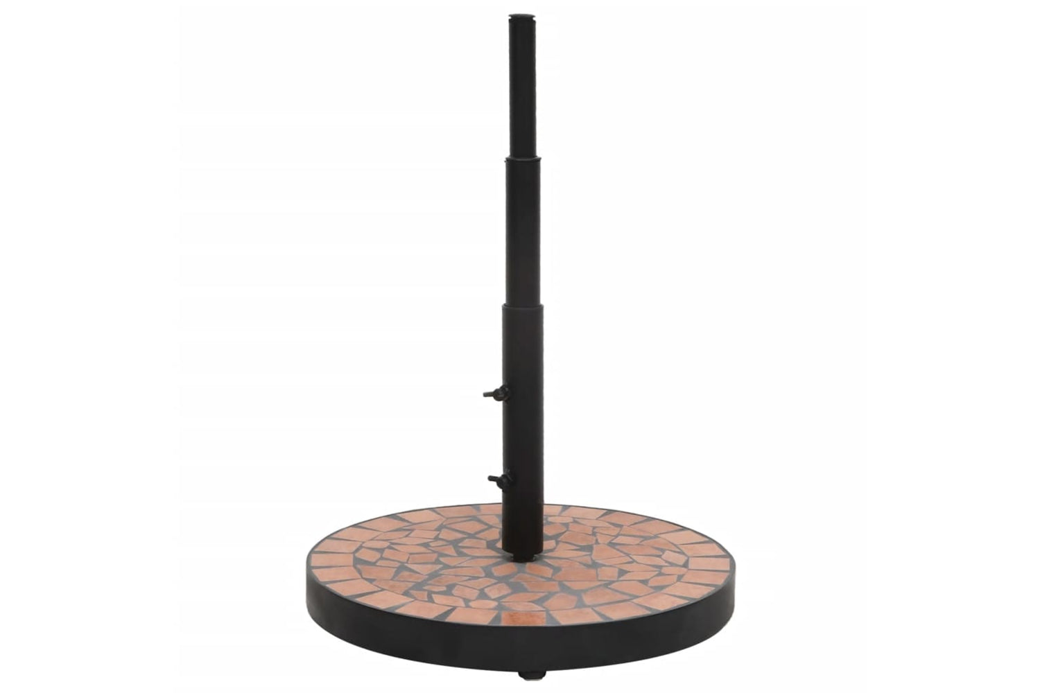 Vidaxl Parasol Base Terracotta Round 12 Kg-2