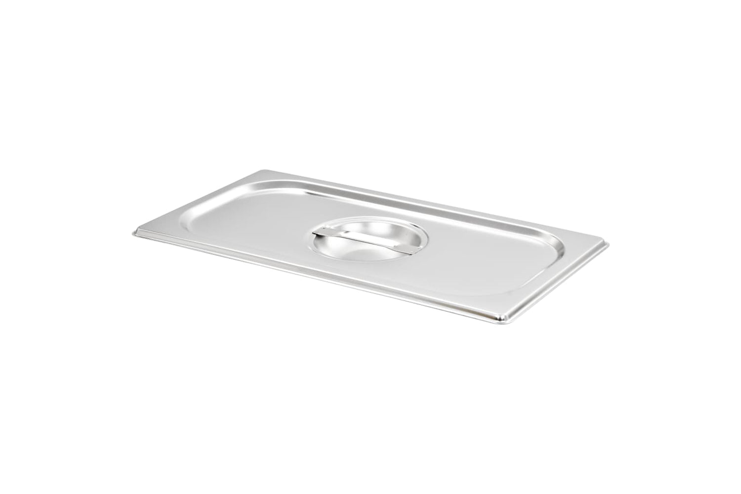 Vidaxl 50898 Lids For Gn 1/3 Pan 4 Pcs Stainless Steel-2