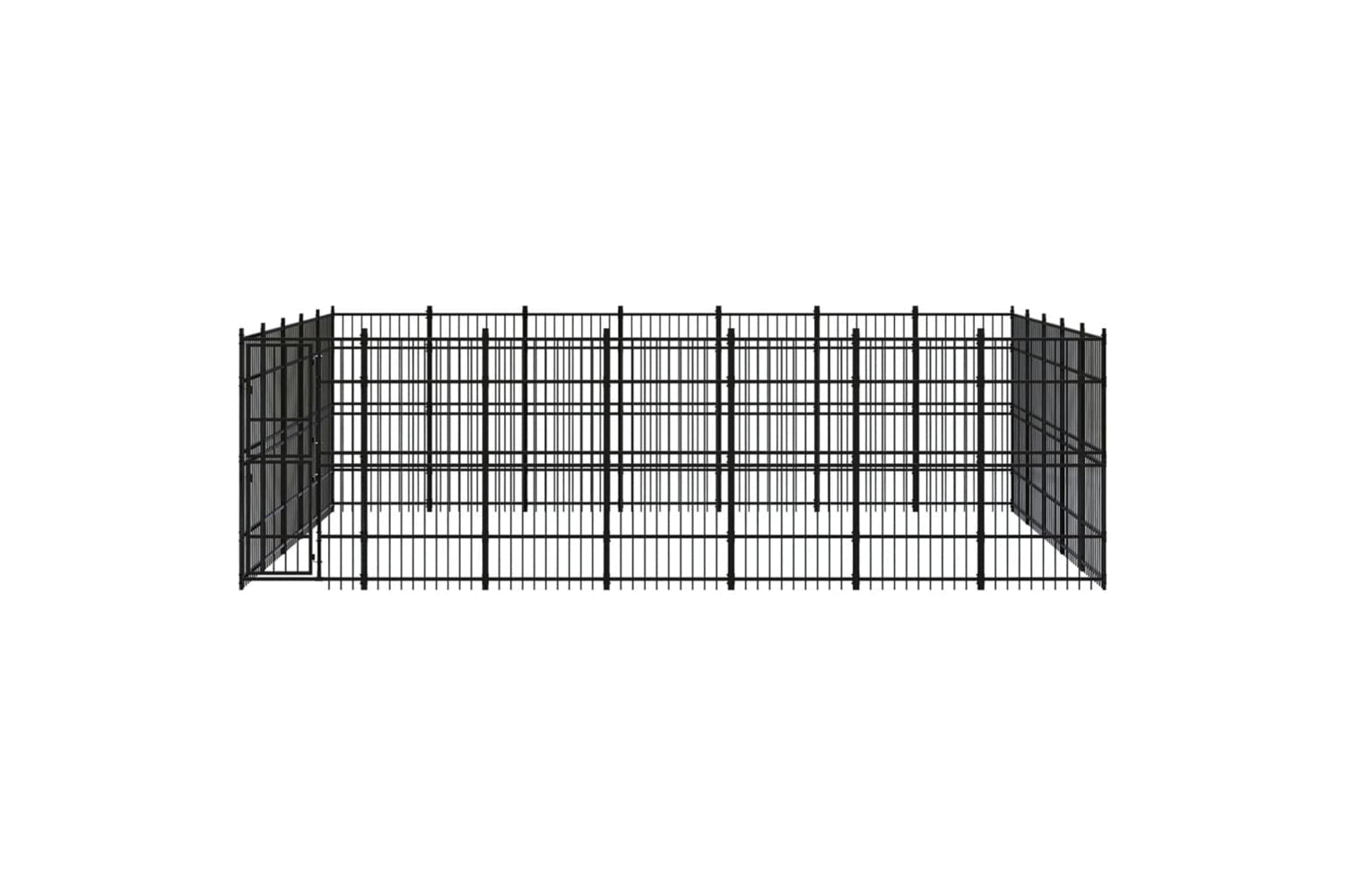 Vidaxl 3097991 Outdoor Dog Kennel Steel 32.26 M2-2