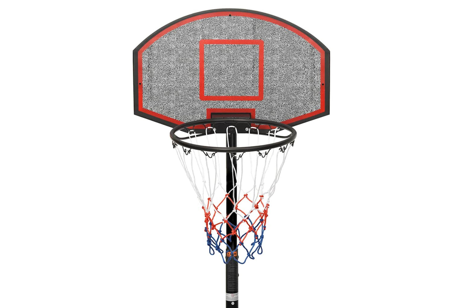 Vidaxl Basketball Stand Black 216-250 Cm Polyethene-5