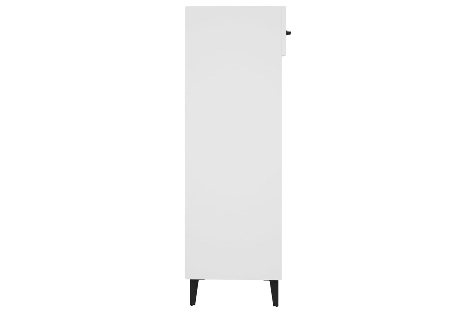 vidaXL 812813 Shoe Cabinet High Gloss White 30x35x105cm Engineered Wood-7
