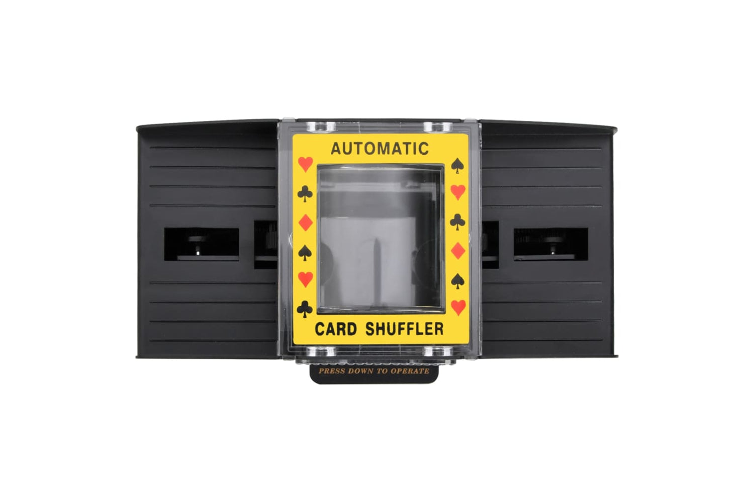 vidaXL 80419 Automatic Card Shuffler Black 2 Decks-6