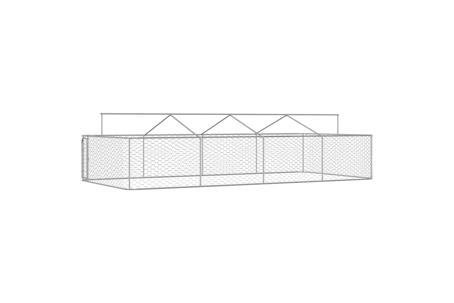 Vidaxl Outdoor Dog Kennel With Roof 600x300x150 Cm-6