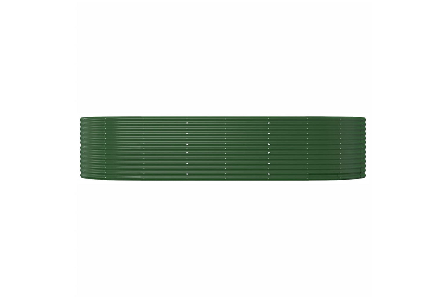 vidaXL 319098 Garden Raised Bed Green 291x140x68cm Powder-coated Steel-2